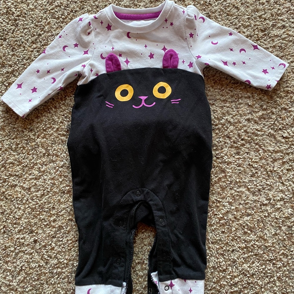 Baby girl Cat & Jack Halloween outfit
